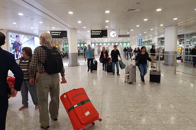 Shared Arrival Transfer London Airport to Hotel Accommodation - FAQ