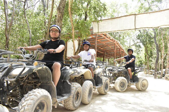Shared ATV Zipline and Cenote Swim From Cancun - Experience the Best of Cancun’s Jungle Adventure: ATVs, Zip Lines, and a Cenote Swim