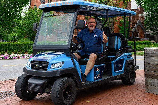 Shared Golf Cart Tour of Bentonville, Arkansas - The Practical Side: Timing, Group Size, and Accessibility