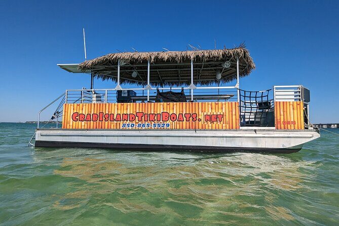Shared Group Crab Island 3 Hour Tiki Excursion, Destin FL - A Detailed Look at the Crab Island Tiki Boat Tour