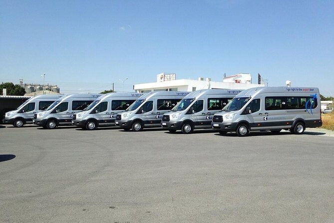 Shared shuttle transfer from Larnaca Airport to Hotels - Key Points