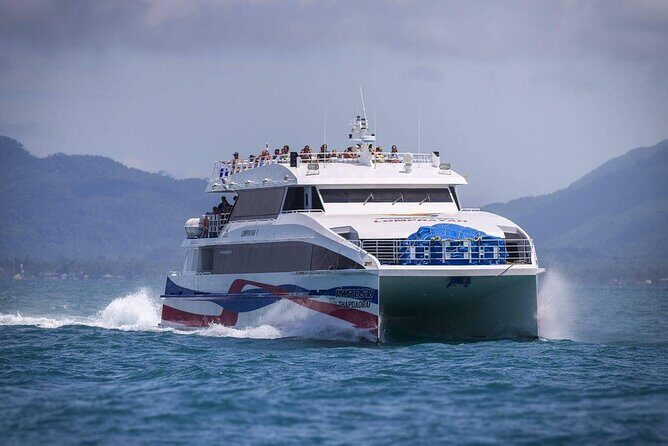 Shared Transfer from Phuket to Koh Samui by High Speed Catamaran - Key Points