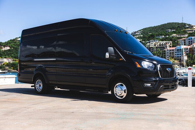 Shared VIP shuttle from Ritz Carlton St. Thomas to STT Airport - Shared VIP Shuttle from Ritz Carlton St. Thomas to STT Airport