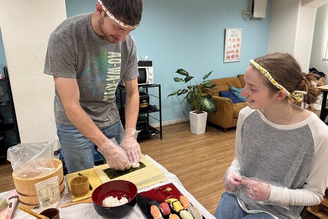 Shibuya Hands On Sushi Making Class with Chef - Key Points