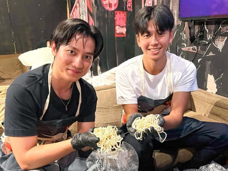 Shibuya : Ramen Dojo Tokyo| Make All 3 (Tonkotsu/Shoyu/Miso) - The Authentic Culture Connection