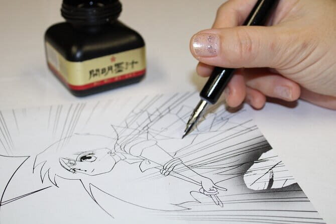 Shibuya Small-Group Manga Cultural Drawing Class - Key Points