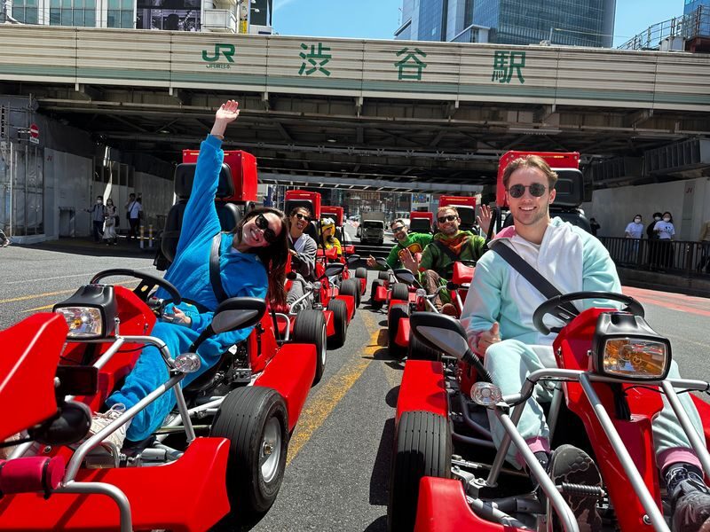 Shibuya Street Go-Kart Experience by Original Street Kart Shibuya - Shibuya from a kart seat