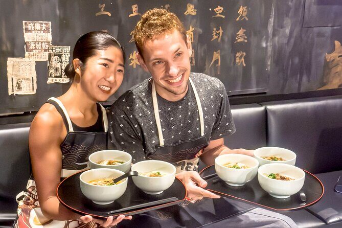 Shibuya (Tokyo) Ramen Dojo Tokyo: Make All 3 Ramen - Making Ramen from Scratch in Shibuya: A Hands-On Experience