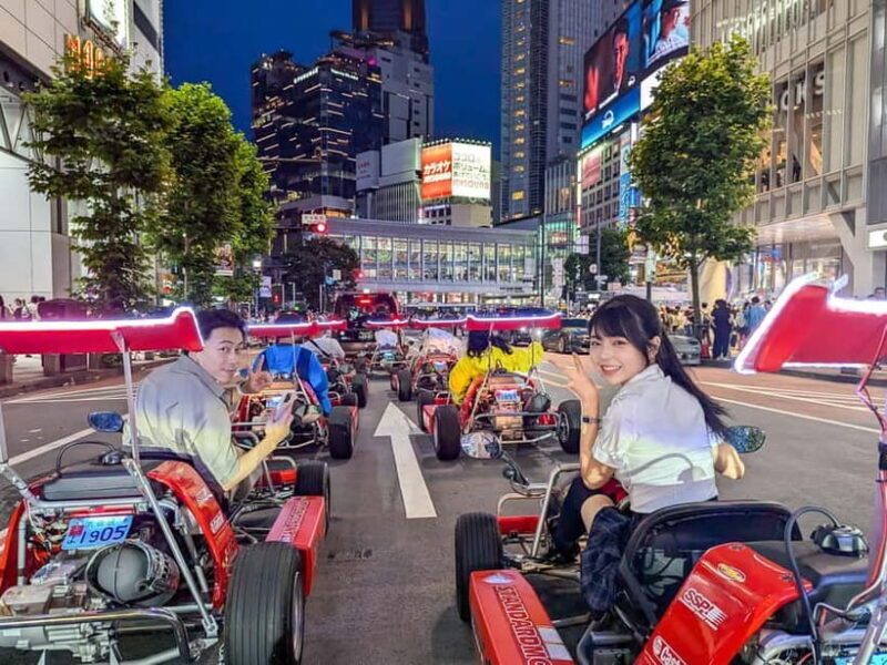 Shibuya#2 Go Karting Tour with Funny Costume - Discovering the Streets of Tokyo in a Go Kart