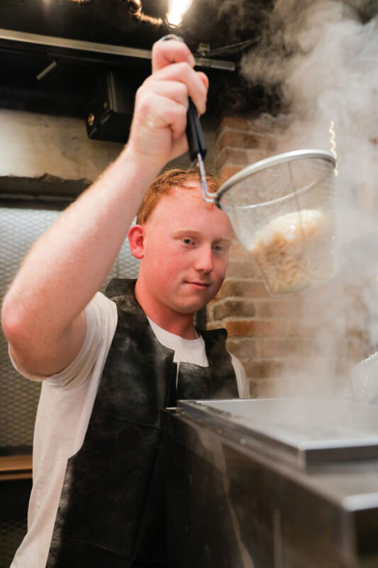 Shinjuku Ramen Cooking Experience: Make your own authentic bowl! - From noodle pot to finished bowl