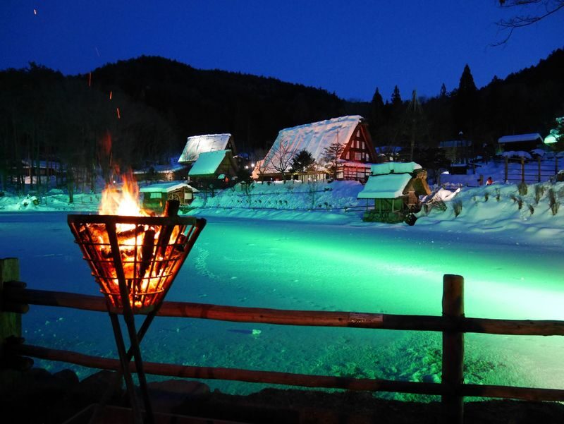 Shirakawago & Hida Winter Illumination 2-Day Bus Tour (from Osaka) - Cutlery, costumes and a final outlet stop
