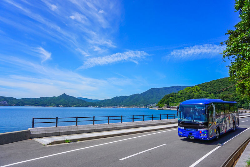 Shodoshima Island Tour Bus (Kagawa) - At a glance: five stops and one included ropeway ride