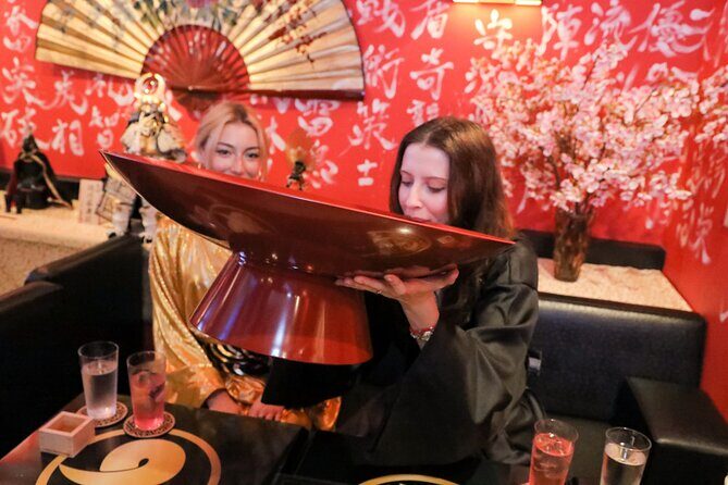 SHOGUN BAR Tokyo: Samurai Cosplay, Sake Ceremony & Karaoke Night - Key Points