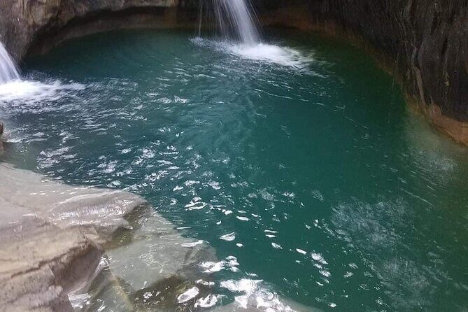 Shore excursion 7 waterfalls &5 zip lines amber cove & Taino bay - Key Points