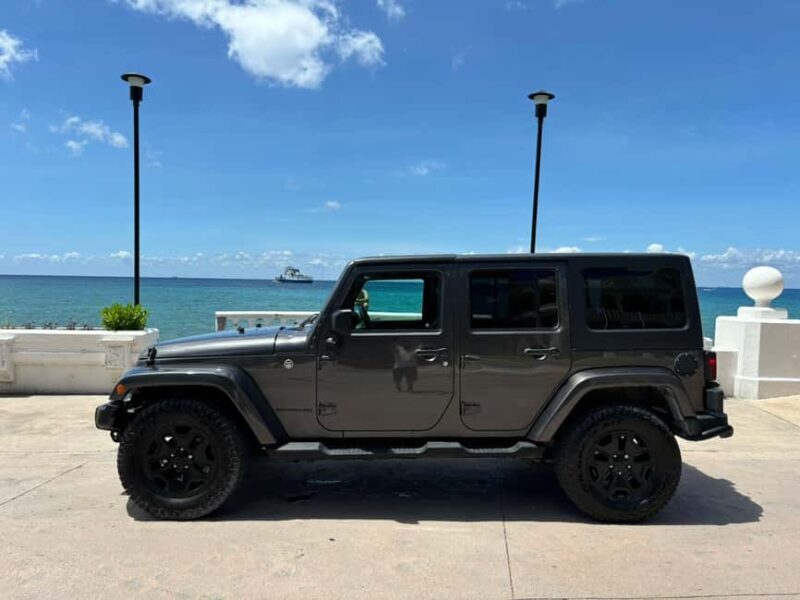 Shore Excursion: Cozumel Island Jeep Tour with Beach Visit - Key Points