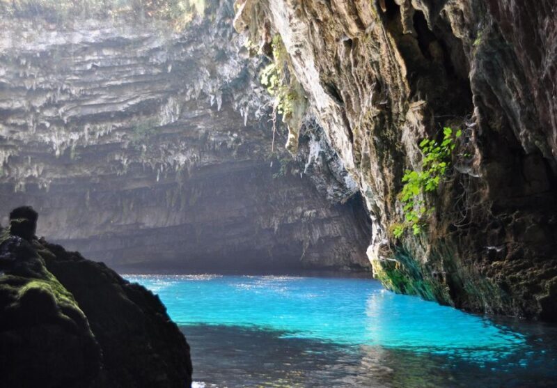 Shorex: Melissani Lake and Myrtos Beach with Swim Stop - The Sum Up