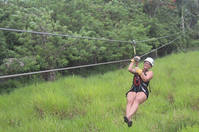 Short Excursion Ziplining & Waterfall, Taino Bay and Ambar cove. - A Detailed Look at the Adventure in Cabarete
