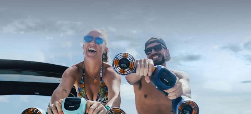 Siargao Seascooter: Experience Flying Underwater - Exploring the Coral Garden