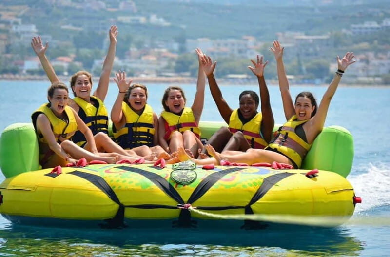 Sidari: Crazy Sofa Water Tube Ride - Location and Meeting Point