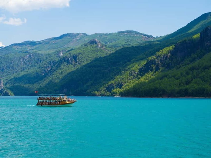 Side: Green Canyon Boat Trip with Lunch near Green Lake - Experience the Green Canyon Boat Trip Near Green Lake in Antalya