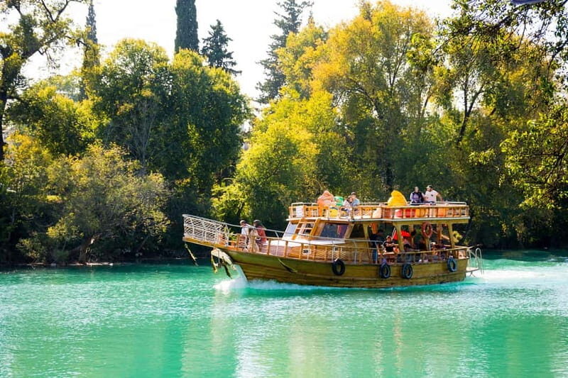 Side: Manavgat River Boat Trip & Grand Market w/ Lunch - Side: Manavgat River Boat Trip & Grand Market with Lunch