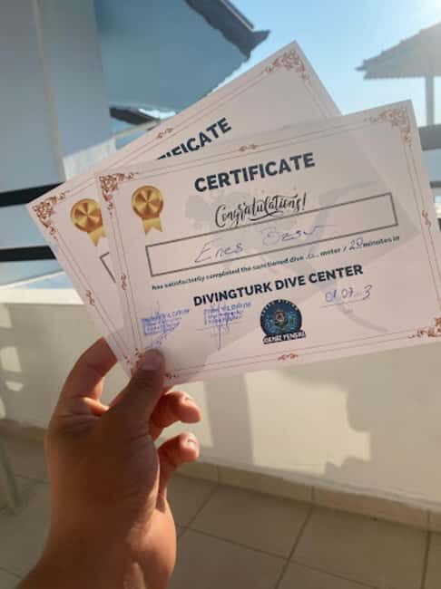 Side: Scuba Diving with Expert Diving Option - The Food and Rest Period