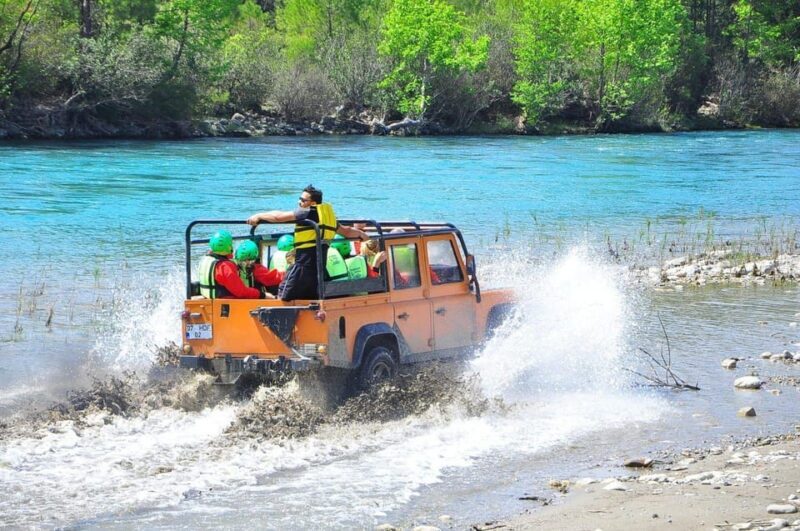 Side&Alanya:Rafting,Jeep,Quad/Buggy Safari/Zipline wLunch - Frequently Asked Questions