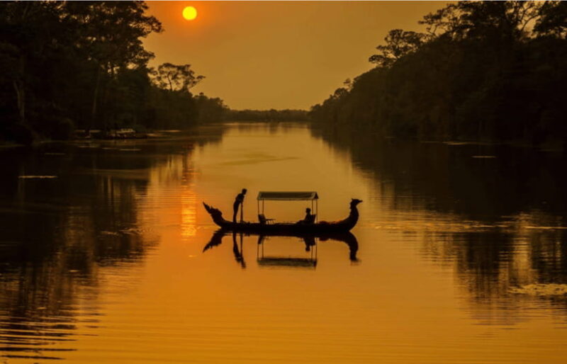 Siem Reap: Angkor Sunset Bike & Boat Tour w/ Drinks & Snacks - FAQ
