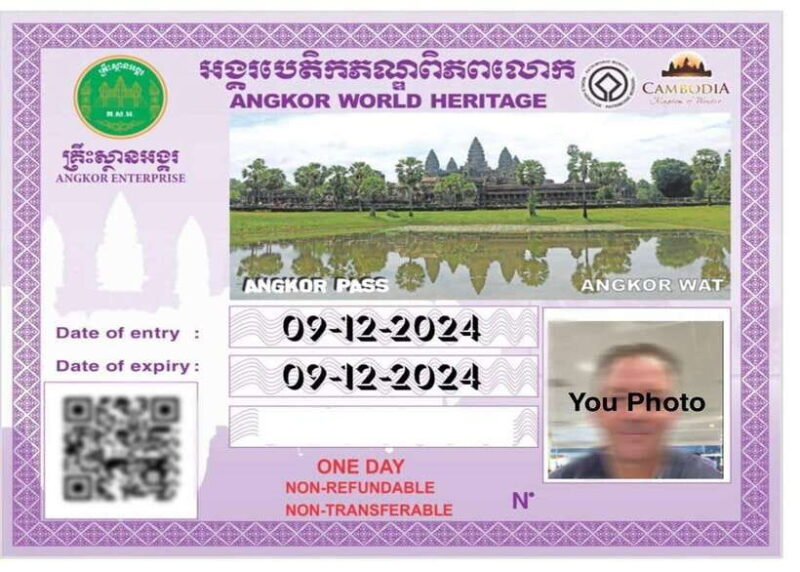 Siem Reap: Angkor Wat Admission Ticket - Key Points