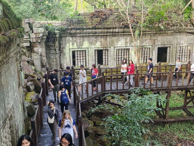 Siem Reap: Beng Mealea Temple and Kompong Khleang Tour - Key Points