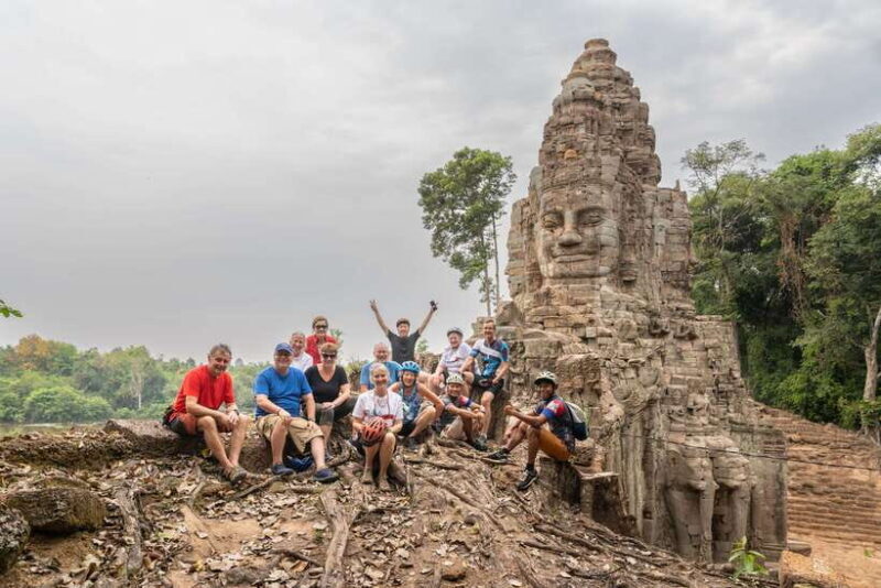 Siem Reap: Bike the Angkor Temples Guided Tour with Lunch - Key Points