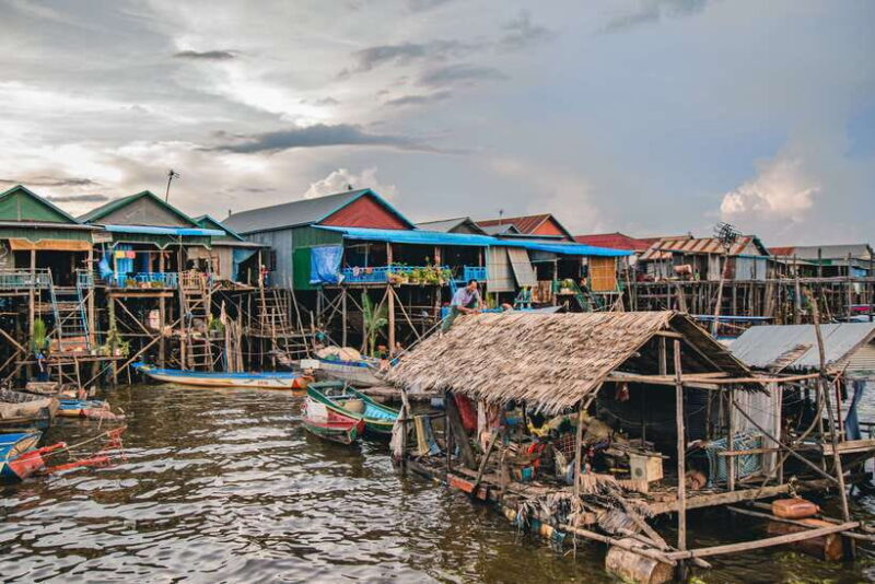Siem Reap: Floating Village Sunset Boat Guided Vespa Tour - Authentic Experiences According to Reviews