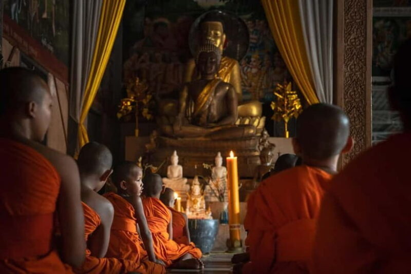 Siem Reap: Monk Blessings and Village Life Scooter Tour - Key Points