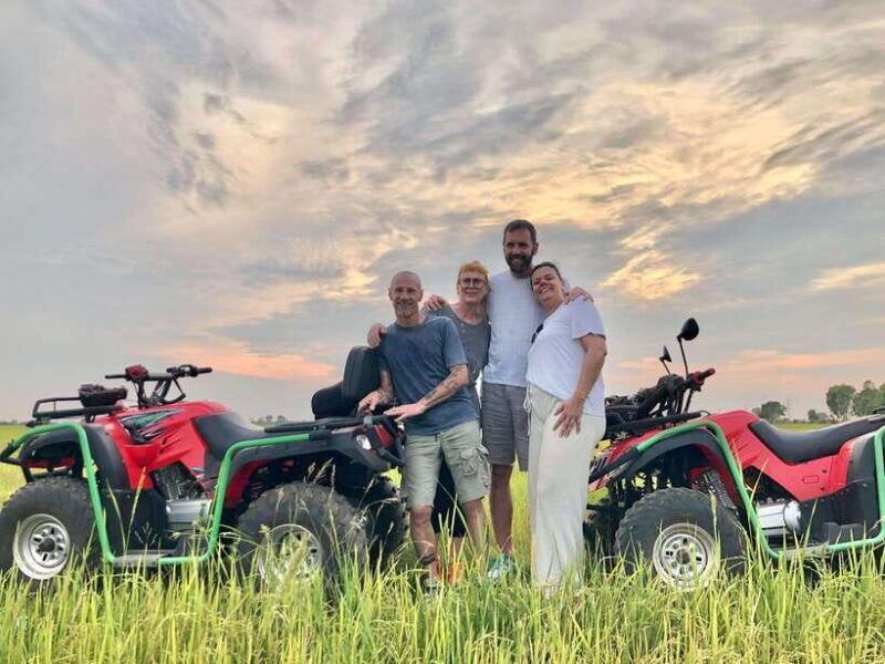 Siem Reap: Quad Bike Adventure with Sunset and Tea Break - Key Points