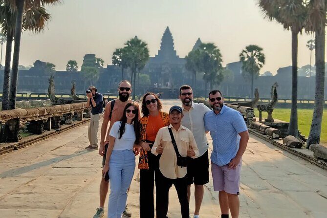 Siem Reap Shared Full-Day Guided Tour of Angkor Temples - Key Points