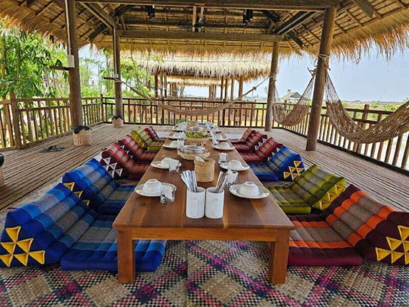 SiemReap Sunset Dinner Riding an Ox-Cart at Rice Paddy Field - The Sum Up