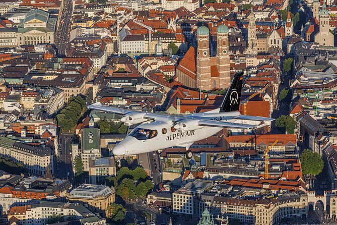 Sightseeing flight Zugspitze Neuschwanstein Castle Alps Munich Augsburg - An In-Depth Look at the Bavarian Skies