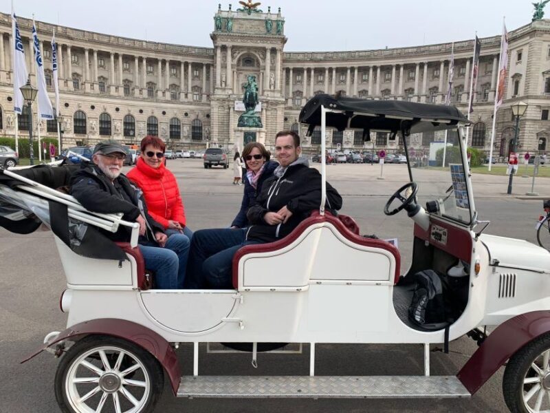 Sightseeing tour in electric vintage car (up to 5 people) - Discover Vienna in an Electric Vintage Car: An Authentic and Relaxing Experience