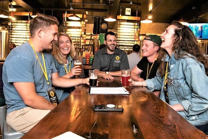 Signature Boston Guided Brewery Tour with snack - Tasting the Beers and Ciders