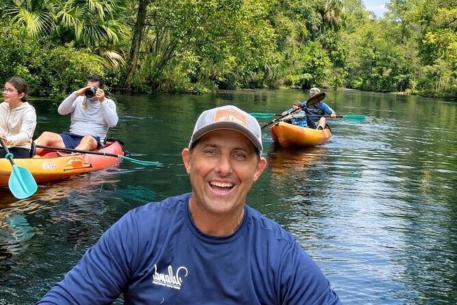 Silver Springs Guided Kayak Tour with Orlando Pick Up - Key Points