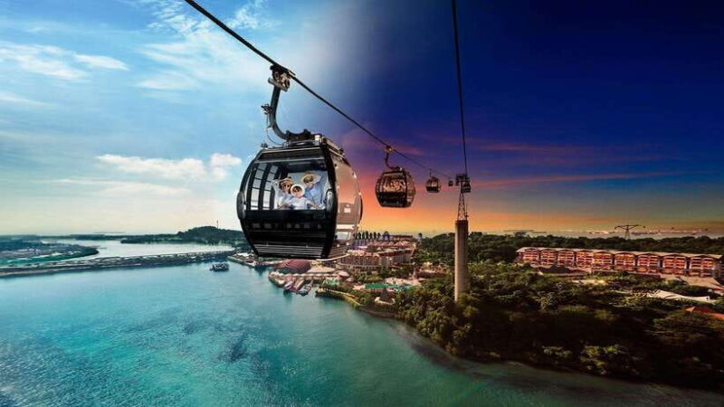 Singapore After Dark:Small Group Sentosa Tour with Cable Car - Key Points