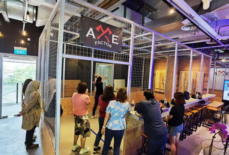 Singapore: Axe Factor (Axe Throwing Experience) - Key Points