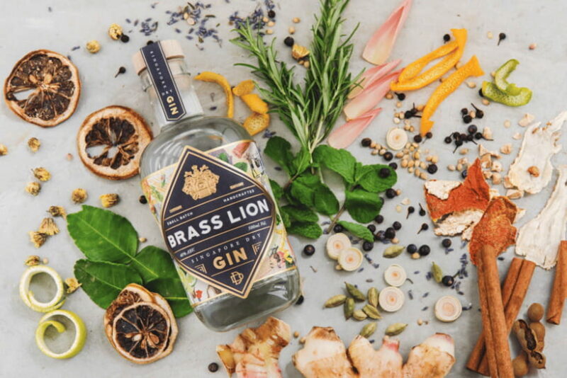 Singapore: Brass Lion Guided Gin Tasting Experience Ticket - Key Points