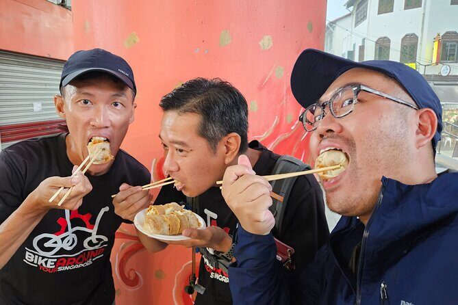 Singapore Food & Bike Tour - Downtown - Key Points