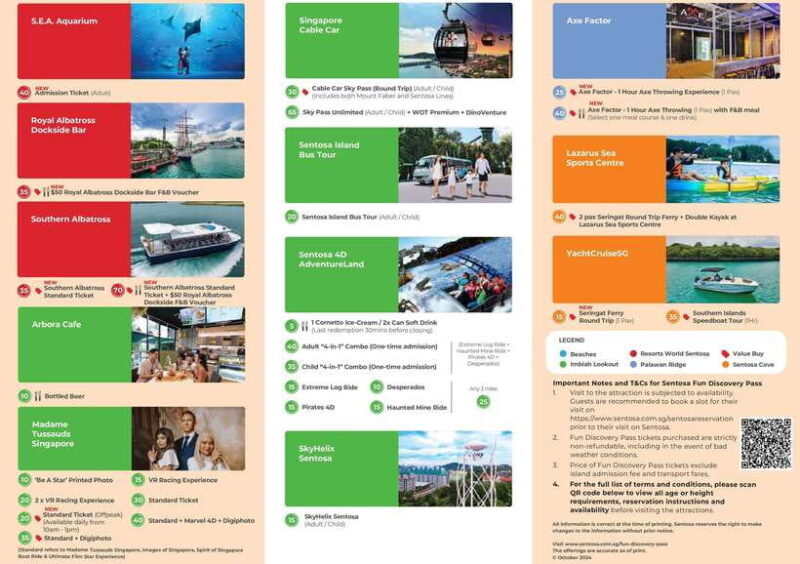 Singapore: Fun Discovery Pass Sentosa - Exploring the Sentosa Fun Discovery Pass: A Practical Guide for Travelers