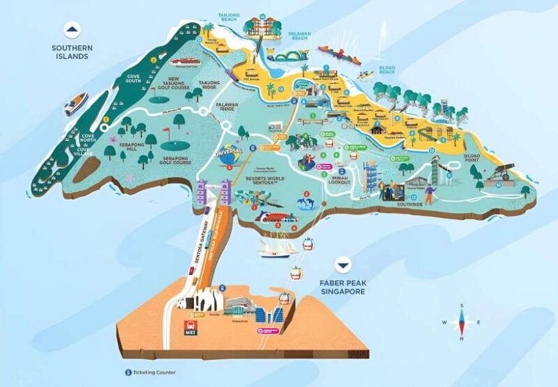 Singapore: Fun Discovery Pass Sentosa - How the Experience Works