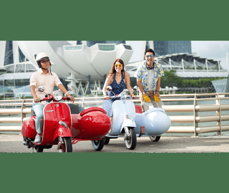 Singapore: Kampong Glam & Civic District Vespa Sidecar Ride - FAQs