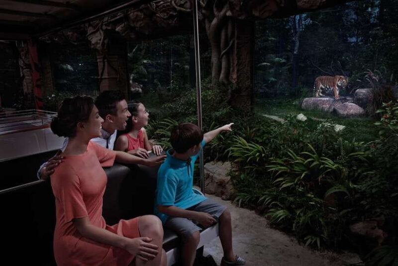 Singapore: Night Safari and Tram Ride Ticket - Key Points