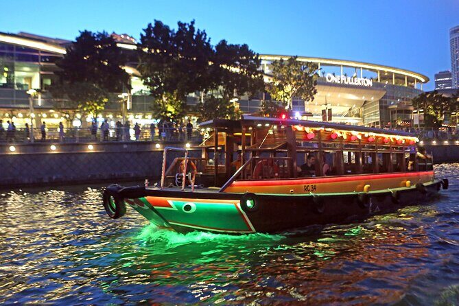 Singapore River Cruise E-Ticket - Key Points