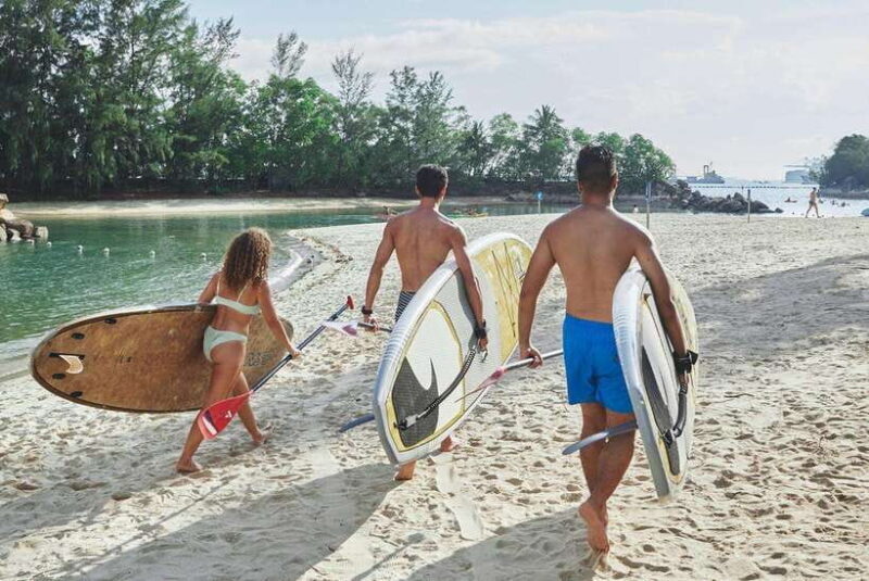 Singapore: Stand up Paddle board - Ola Beach Club Ticket - Key Points